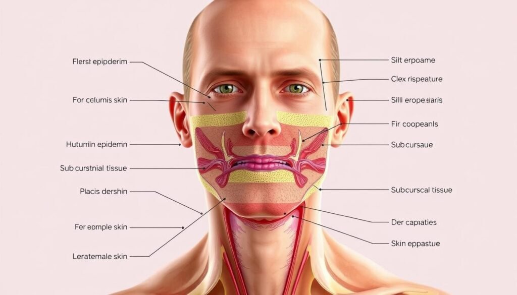 Budowa męskiej skóry