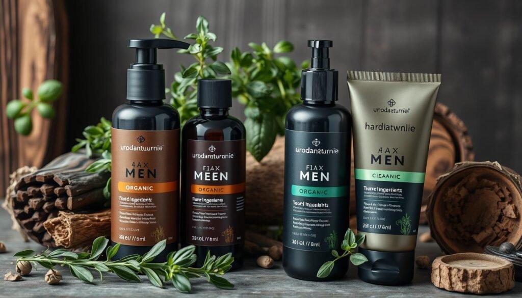 naturalne kosmetyki do pielęgnacji męskich włosów
