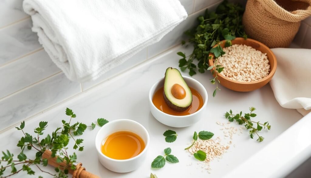 przygotowanie przed domową maseczką przygotowanie przed domową maseczką