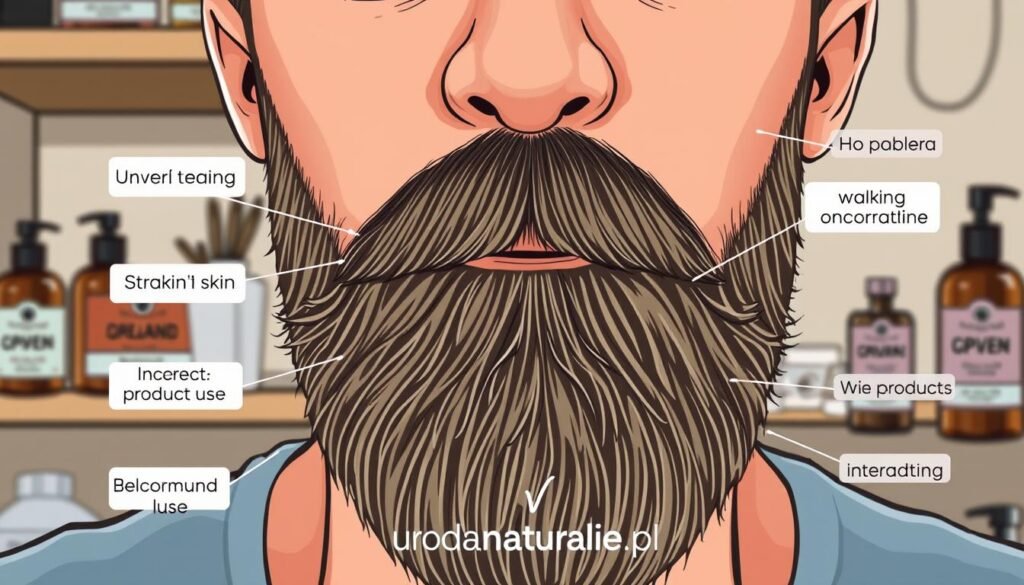 błędy w pielęgnacji brody