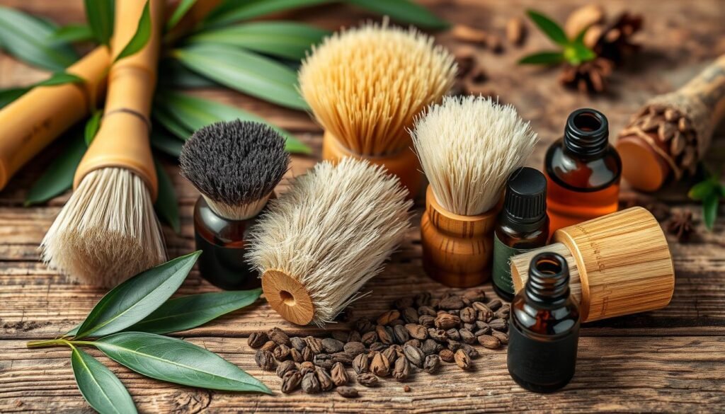 naturalne szczotki do brody