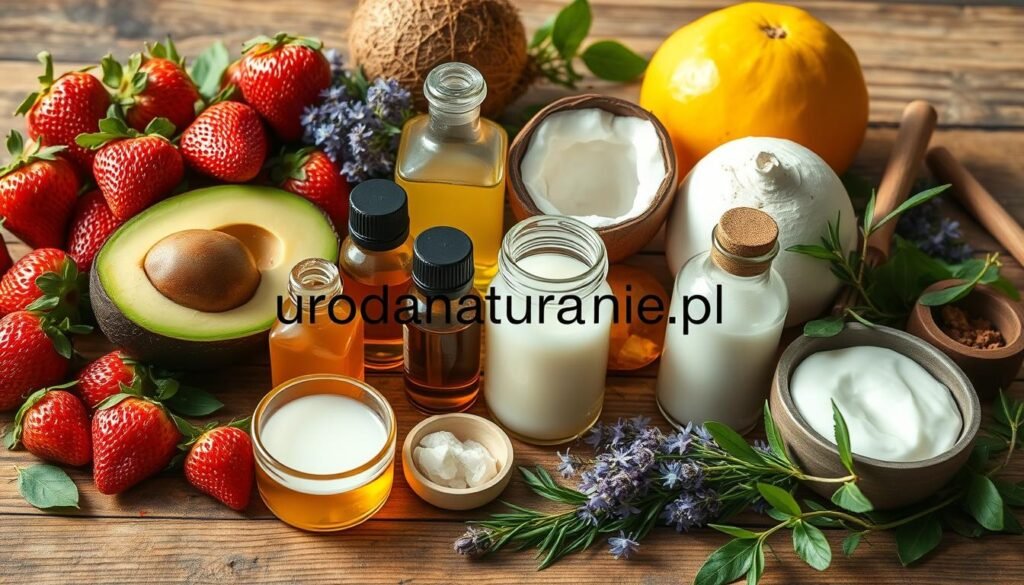 składniki kuchenne w kosmetyce