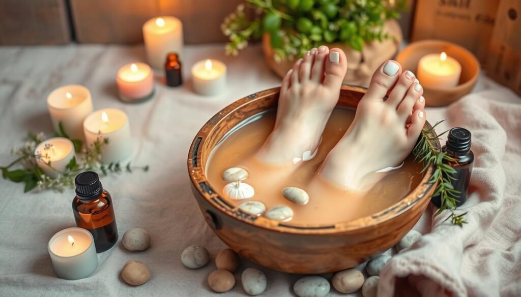 Domowa pielęgnacja stóp