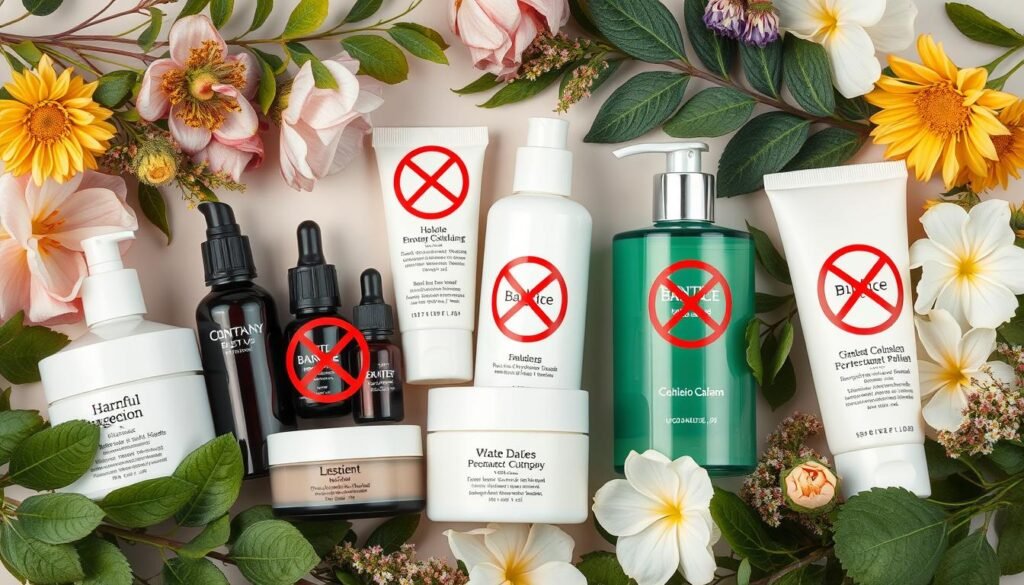 unikanie składników