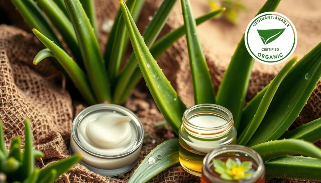 Certyfikowany organiczny aloes