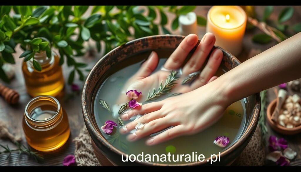 Odżywcza kąpiel dla dłoni