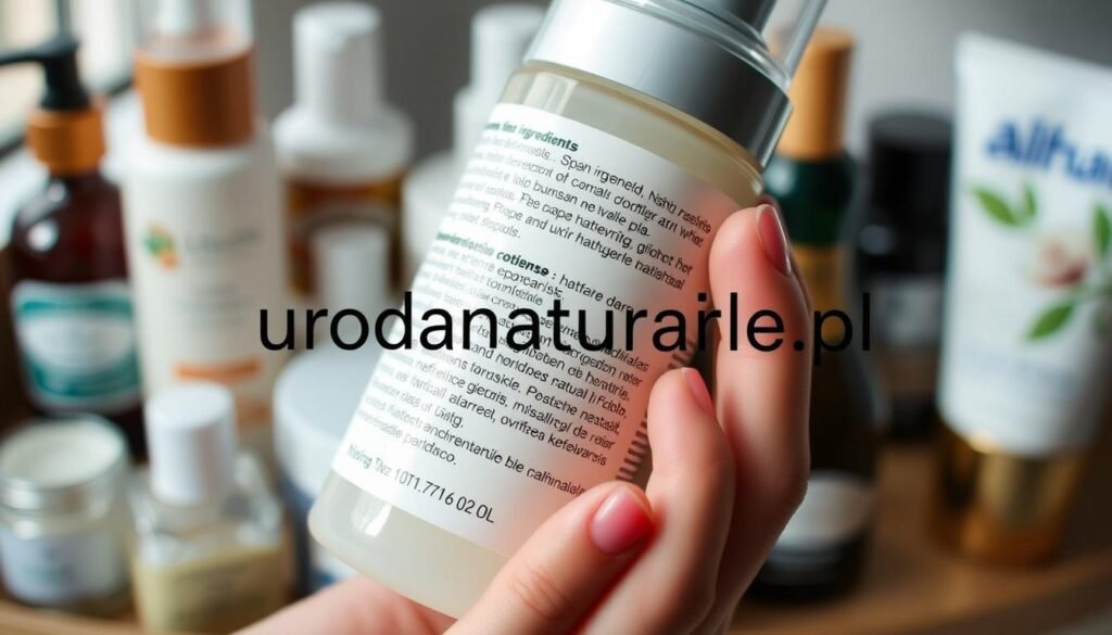 czytanie etykiet kosmetyków