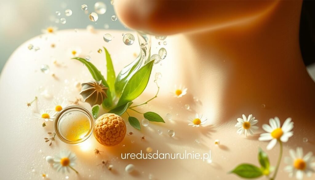 działanie ekstraktów roślinnych na skórę