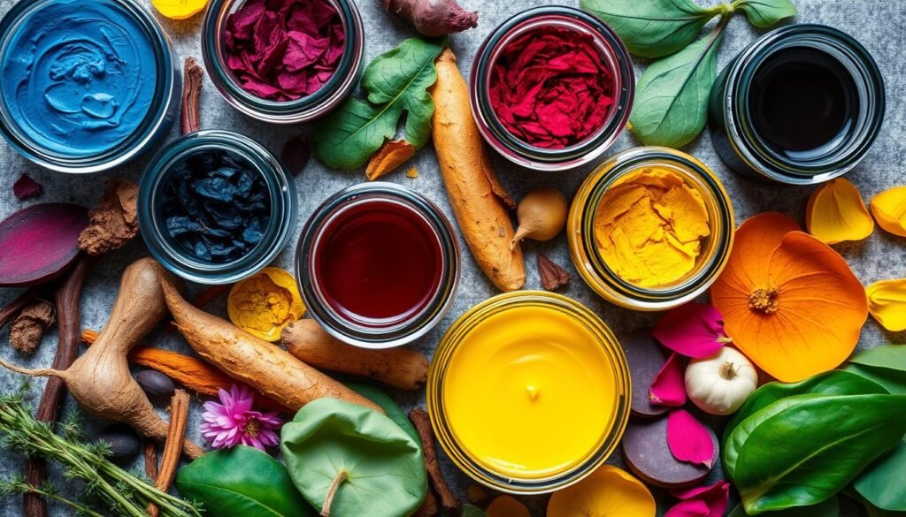 naturalne barwniki roślinne