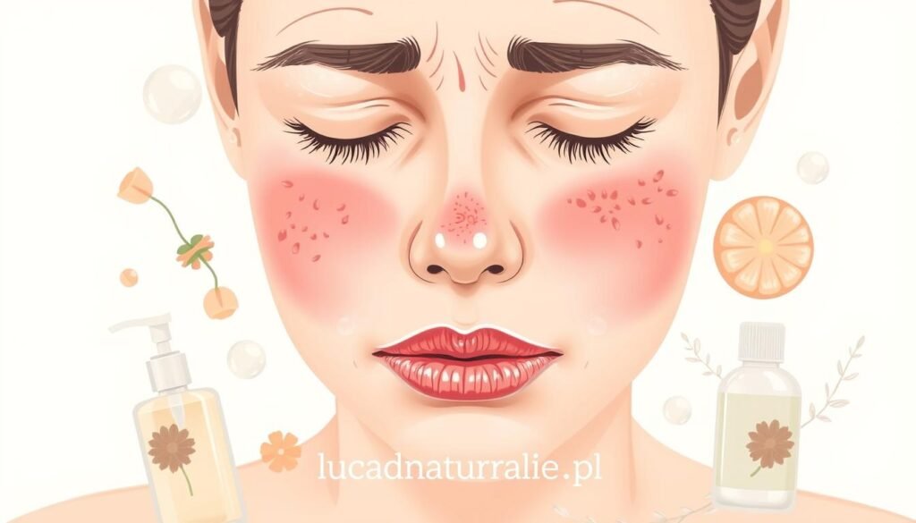 objawy skóry wrażliwej