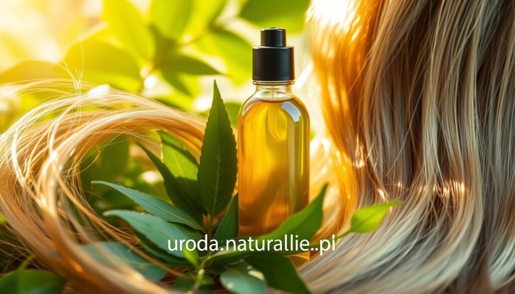 olej lniany włosy