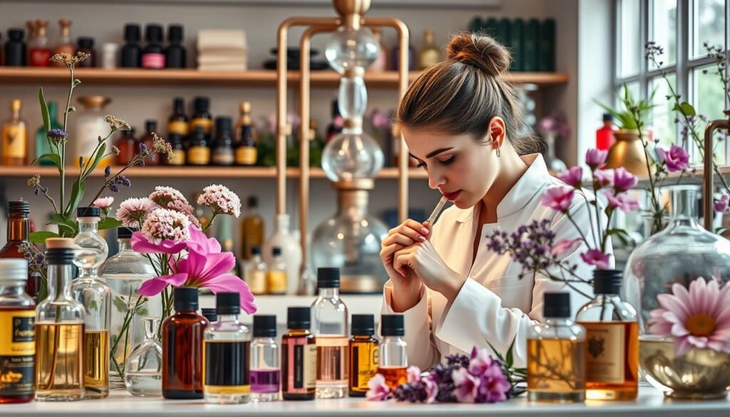 proces tworzenia zapachów