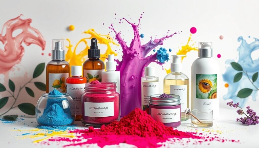 sztuczne barwniki i sztuczne zapachy w kosmetykach