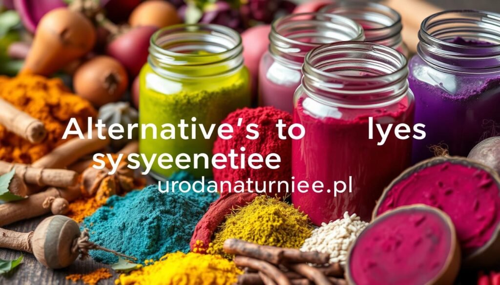 alternatywy dla syntetycznych barwników alternatywy dla syntetycznych barwników