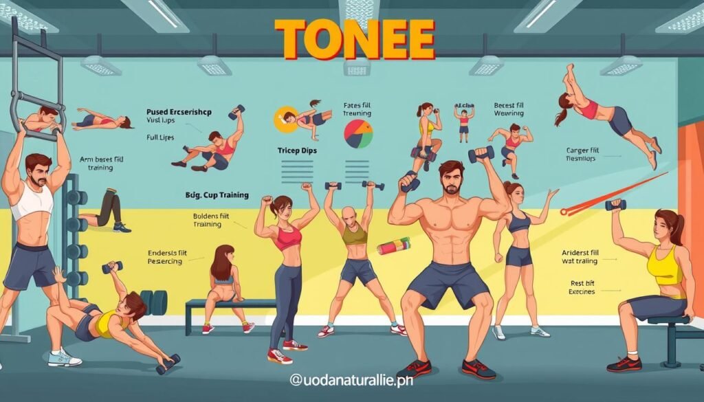 plan treningowy ramiona