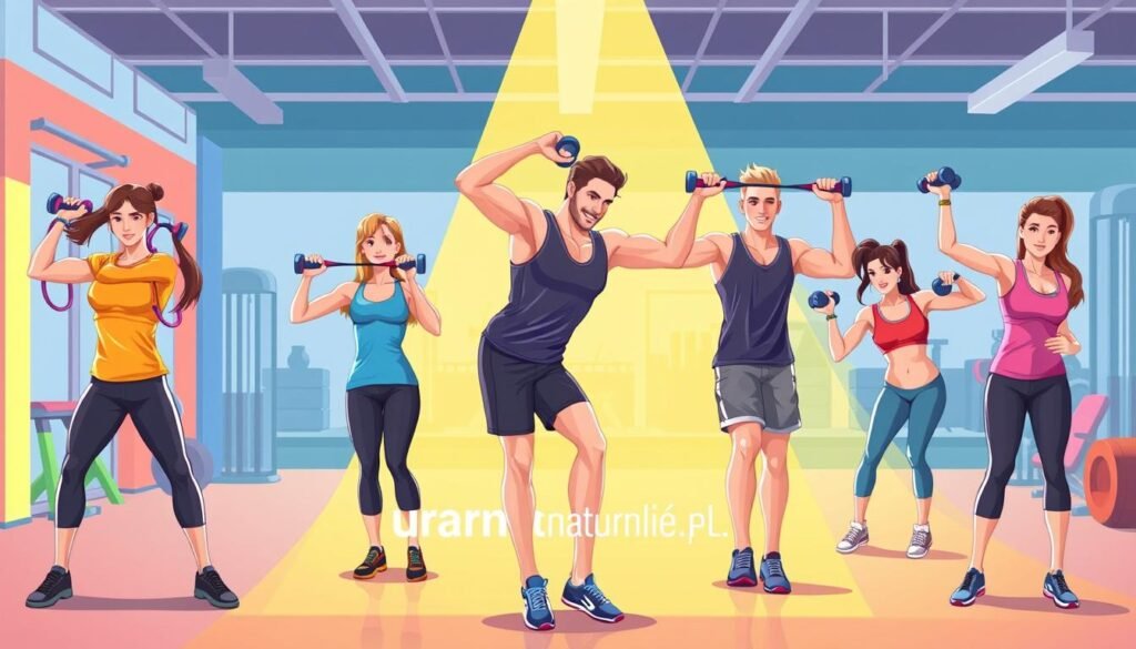 popularne ćwiczenia na ramiona