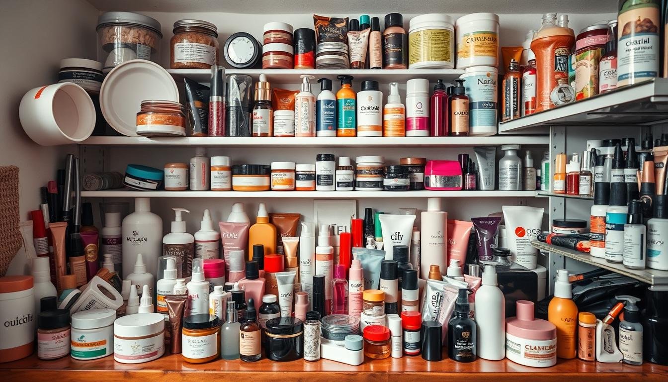 przechowywanie kosmetyków błędy