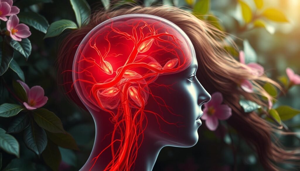 ukrwienie skóry głowy