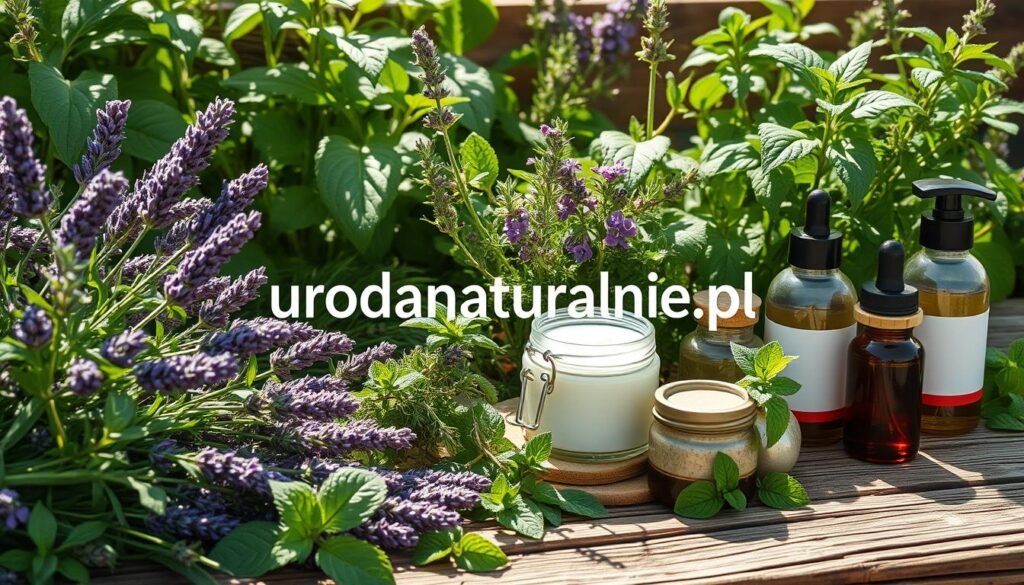 zioła w kosmetykach