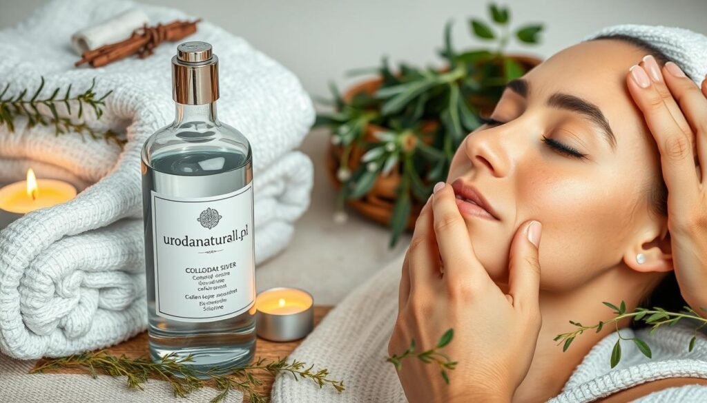 Aplikacja srebra koloidalnego