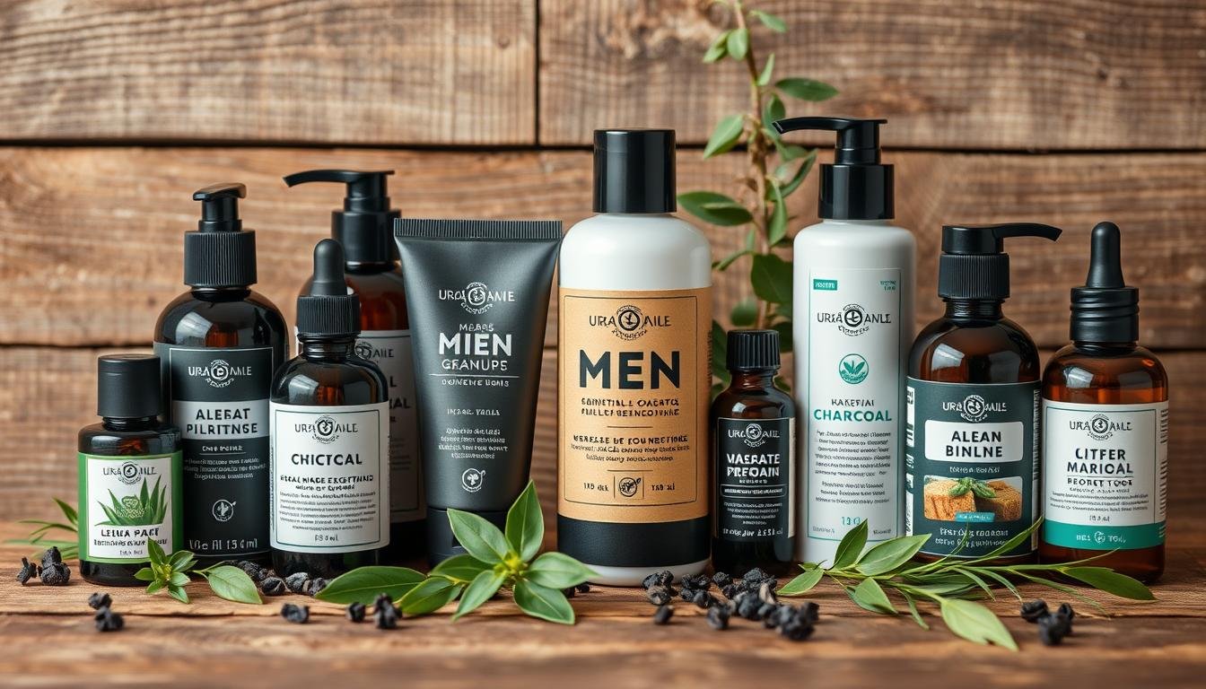 Męskie kosmetyki z naturalnych składników