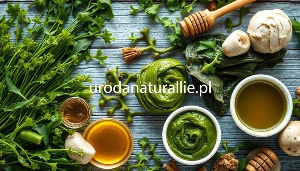 Naturalne maseczki z alg