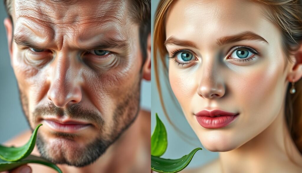 Różnice między męską a damską skórą Różnice między męską a damską skórą