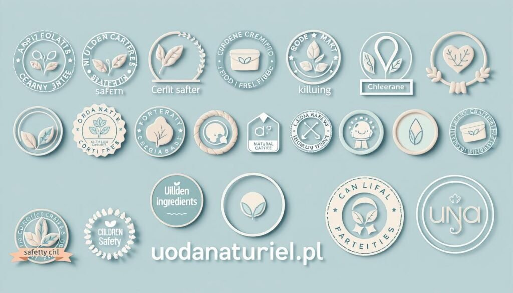 certyfikaty kosmetyków dla dzieci