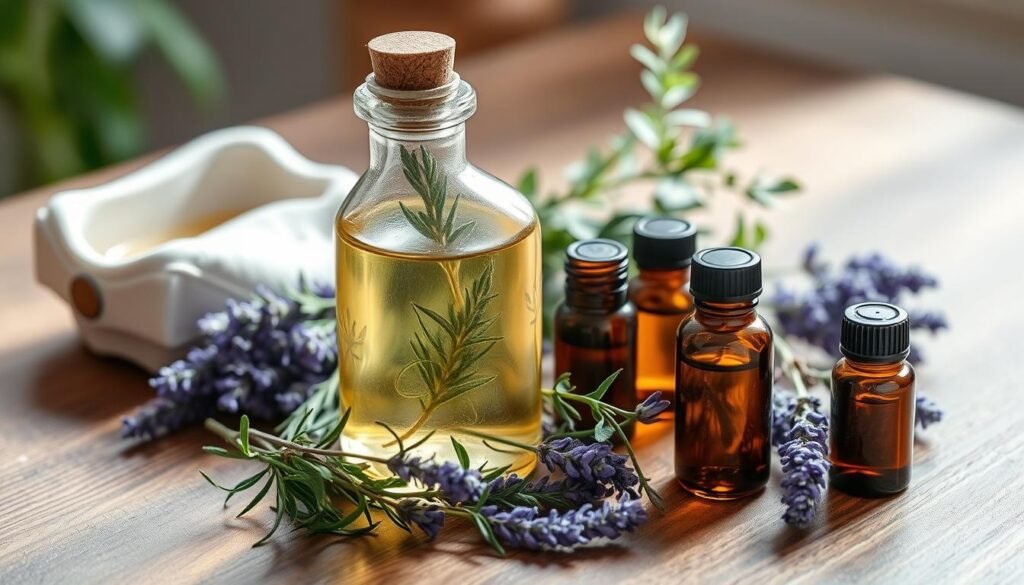 domowe serum do włosów