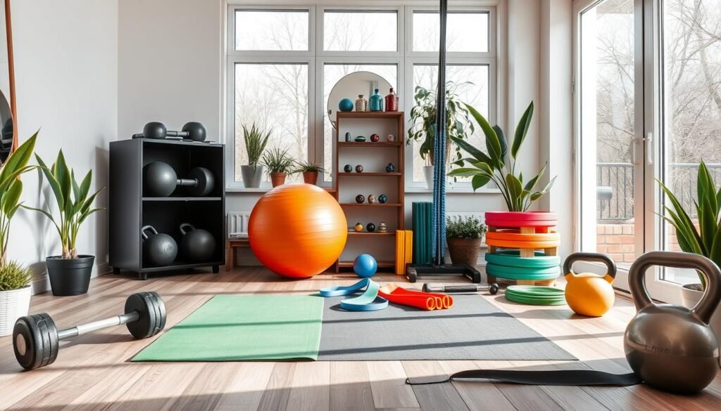 podstawowy sprzęt w domowej siłowni