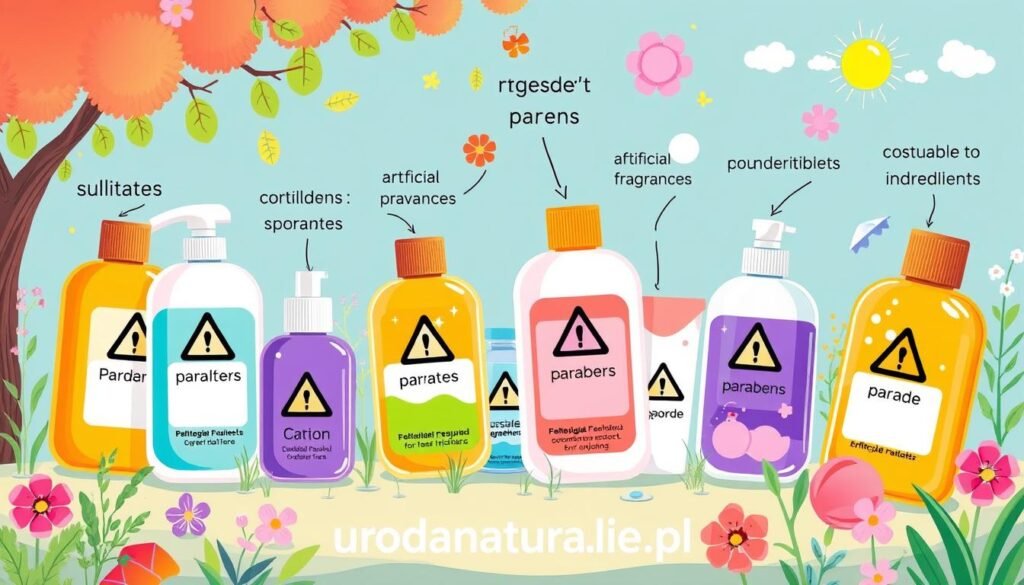 składniki unikać w kosmetykach