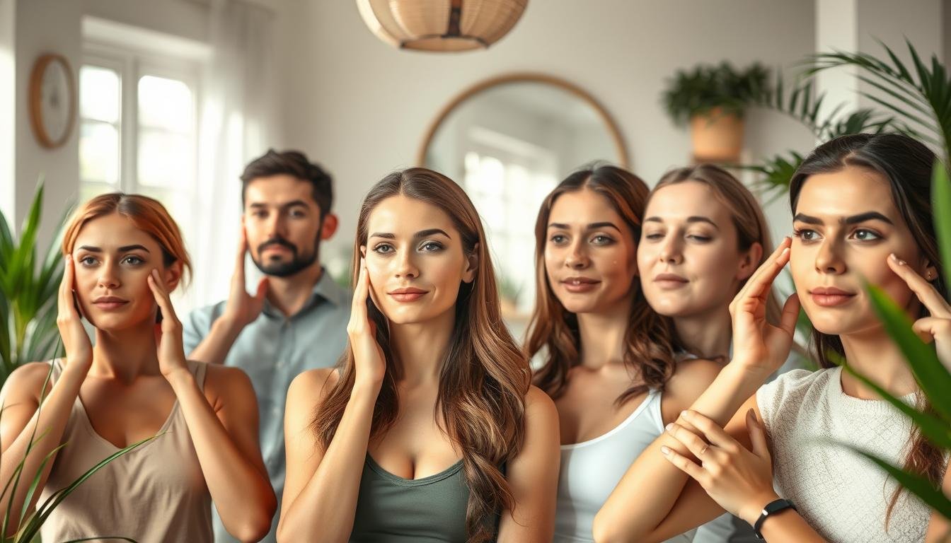 Ćwiczenia na owal twarzy