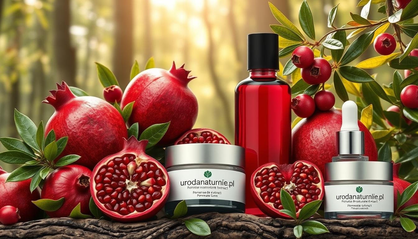 Kosmetyki z ekstraktu z granatu