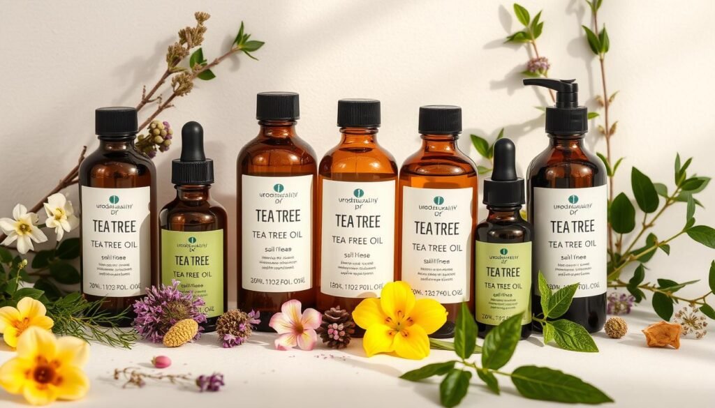 Łączenie olejku herbacinego