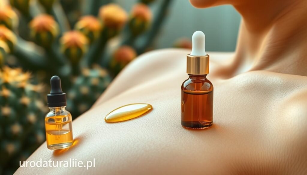 Nawilżanie skóry olejem z opuncji Nawilżanie skóry olejem z opuncji