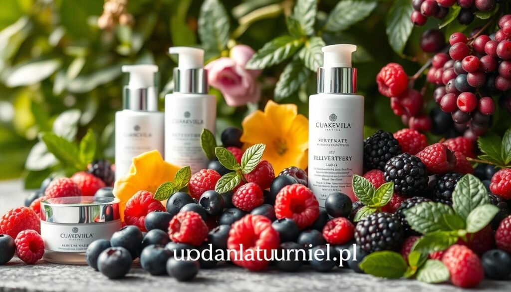 antyoksydanty w kosmetykach z owoców leśnych