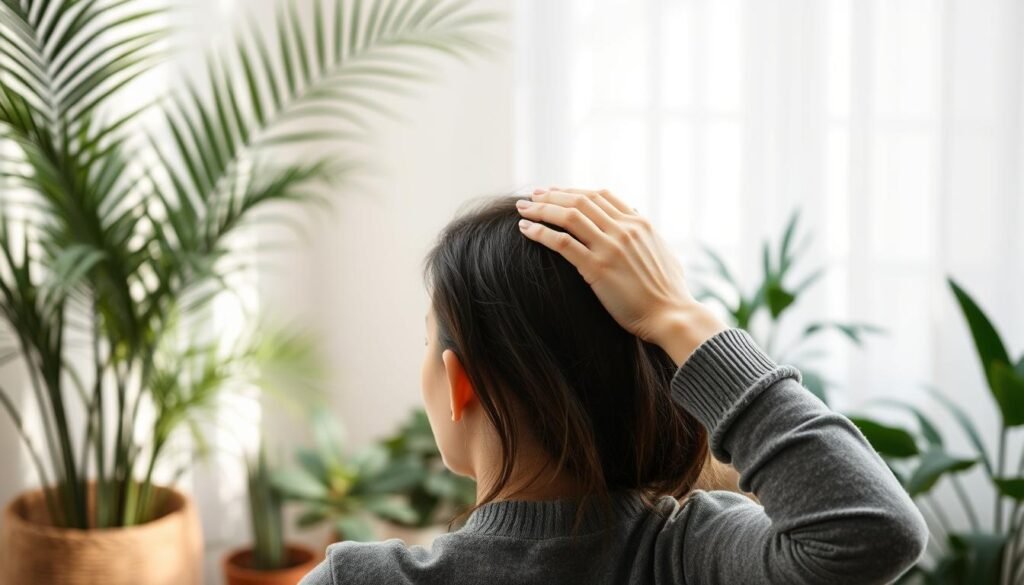 ćwiczenia dla skóry głowy