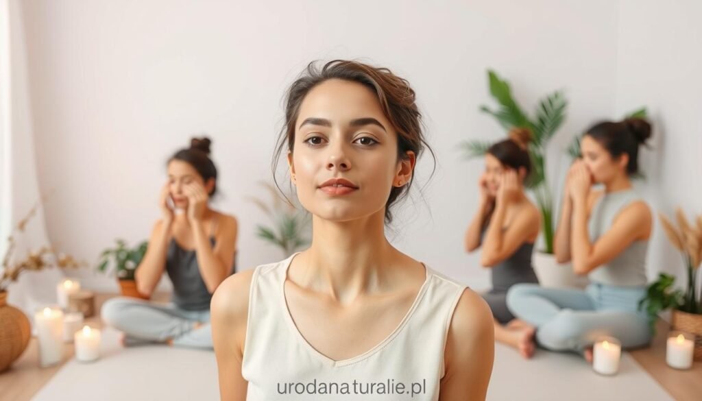 ćwiczenia na owal twarzy