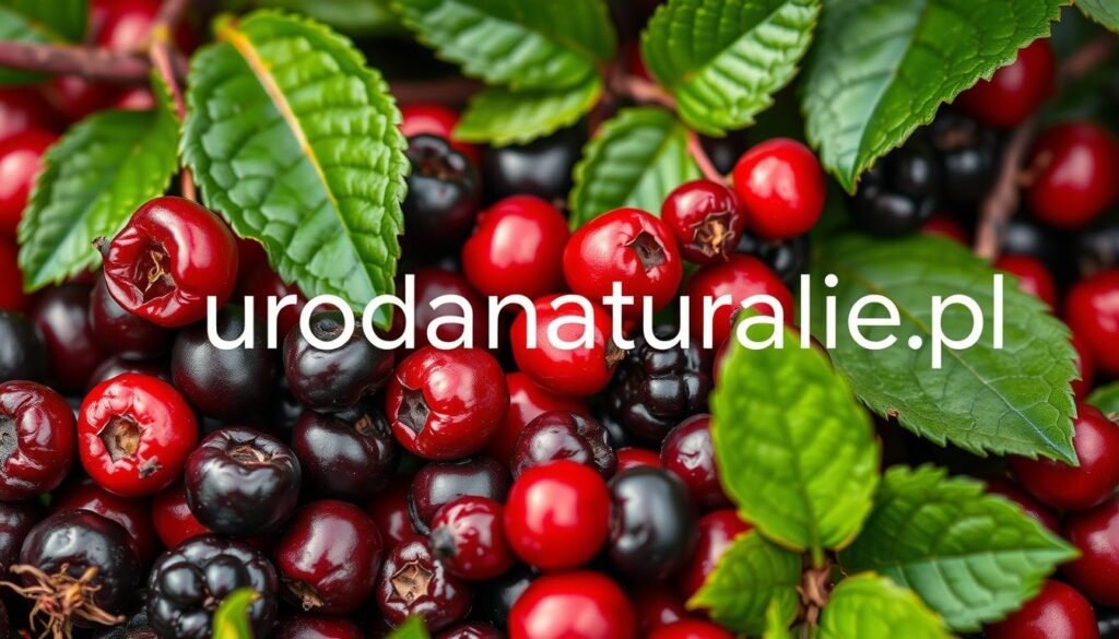 jagodowe i żurawinowe składniki