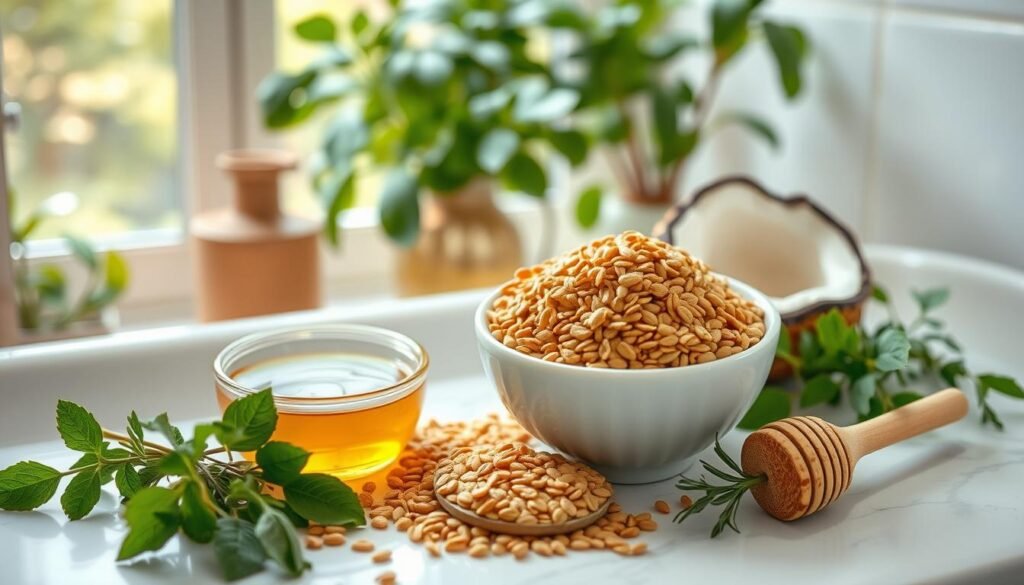 pielęgnacja włosów lnianymi maskami pielęgnacja włosów lnianymi maskami