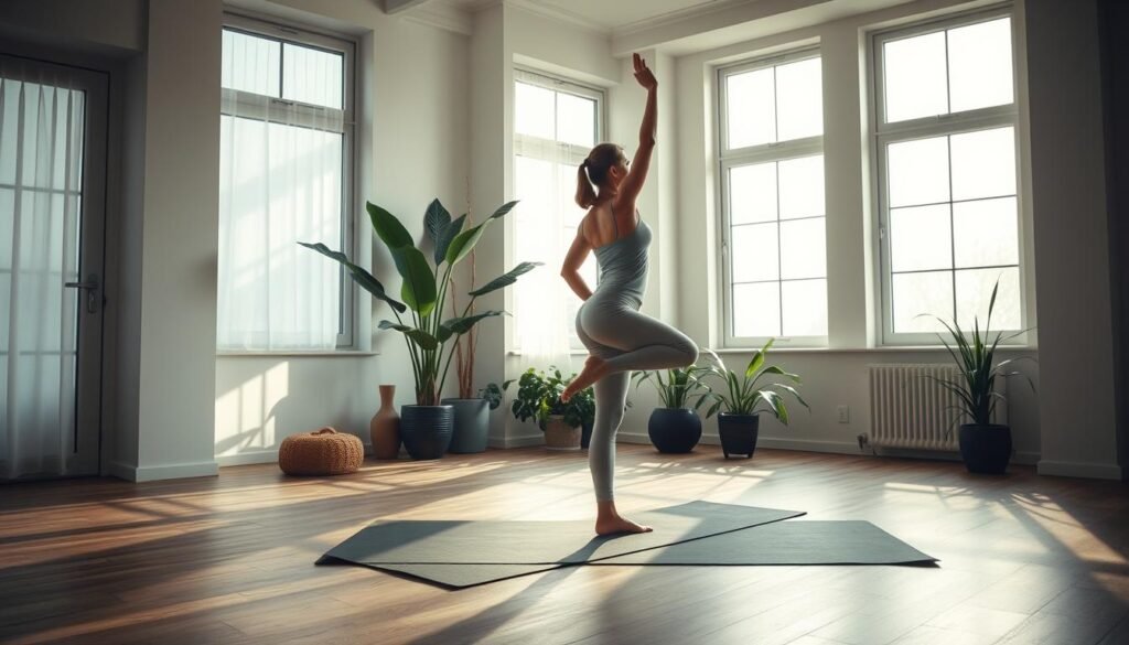 poczatek treningu równowagi