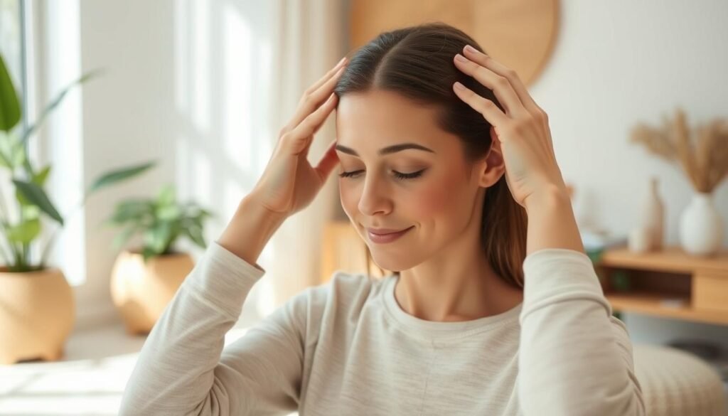 trening na ukrwienie skóry głowy