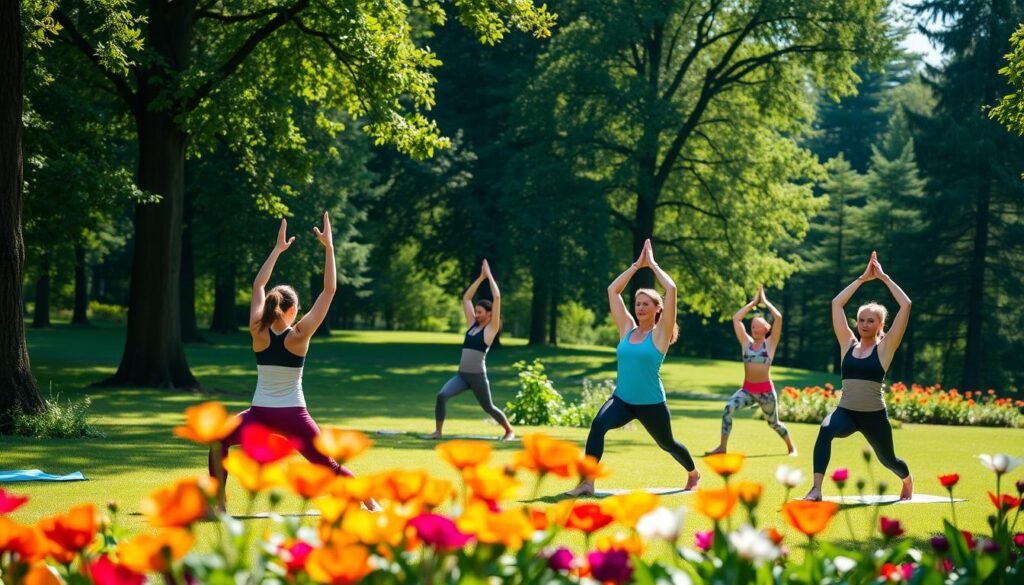 Trening na świeżym powietrzu Trening na świeżym powietrzu