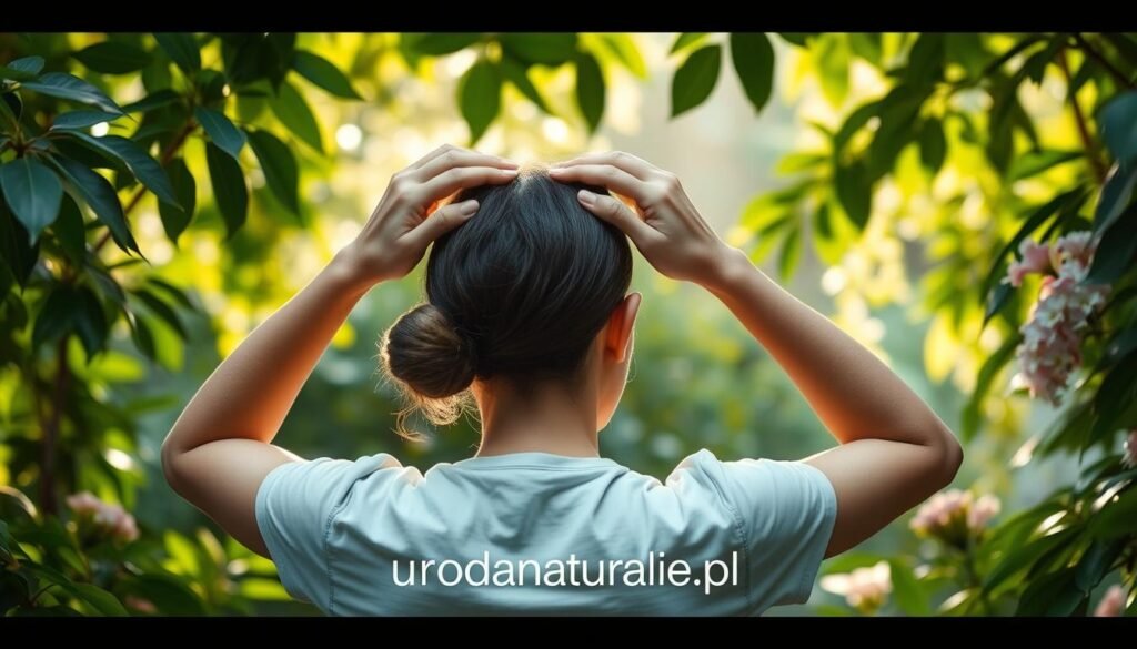 ćwiczenia na zdrową skórę głowy