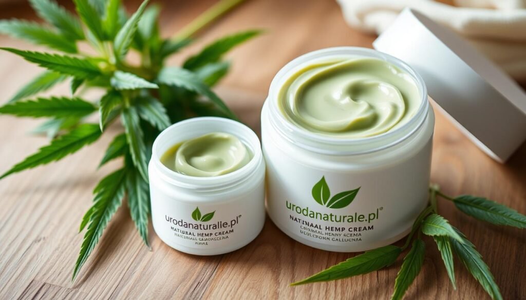 naturalny krem konopny