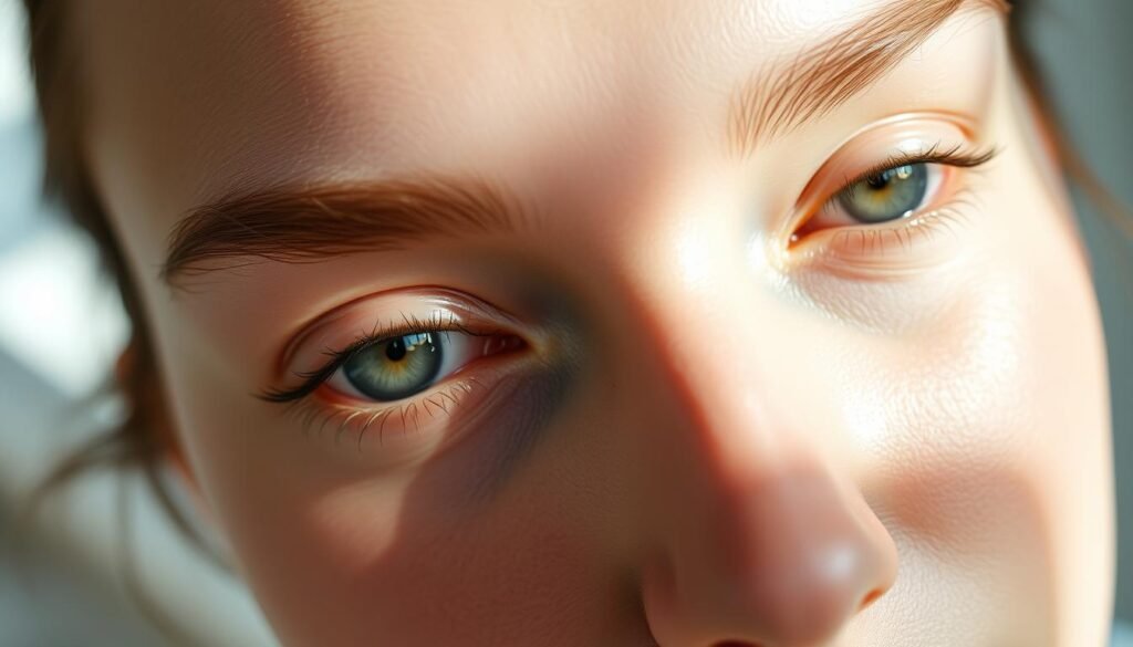 skóra wokół oczu skóra wokół oczu