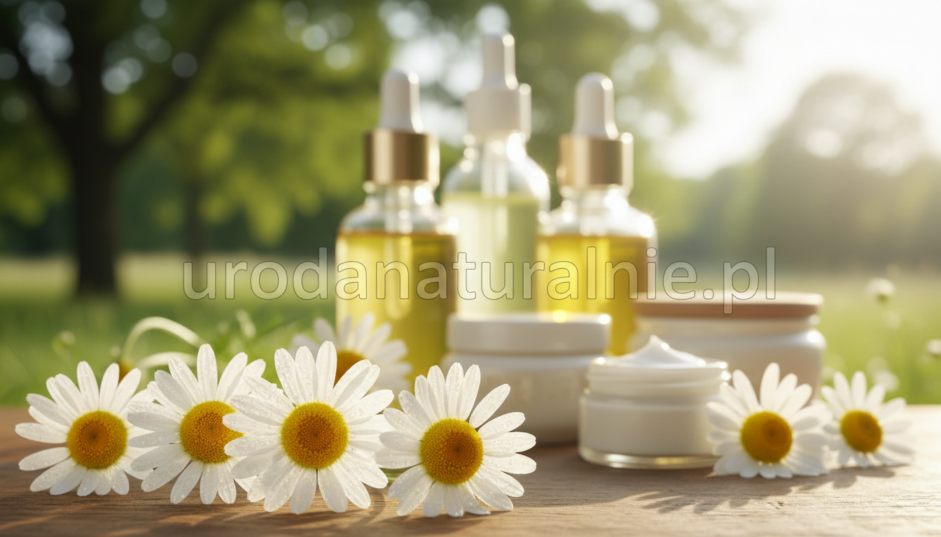 rumianek na skórę i włosy