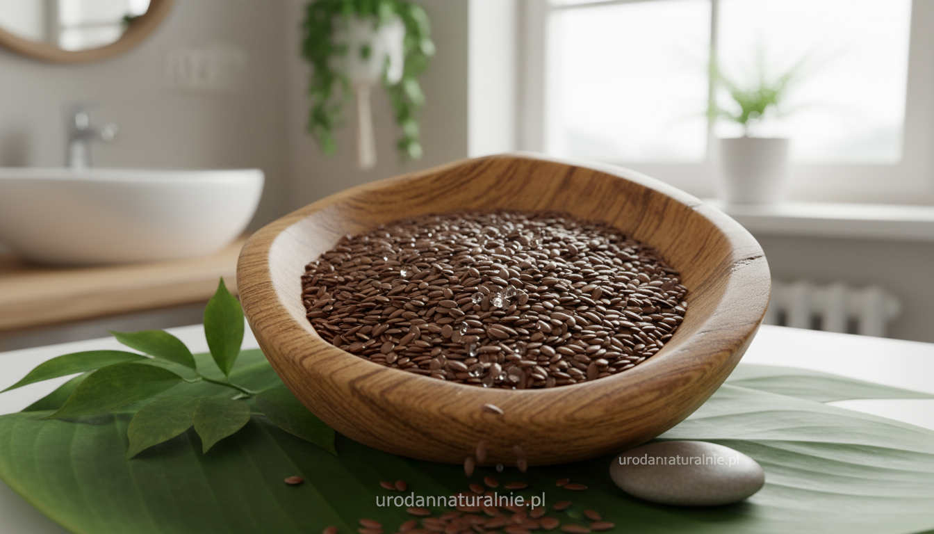 siemię lniane na włosy
