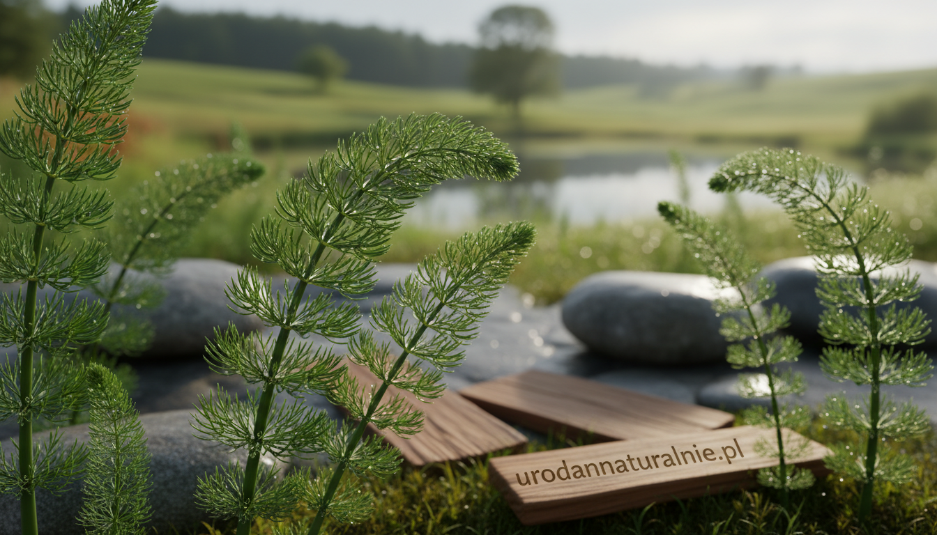 skrzyp polny na włosy i paznokcie