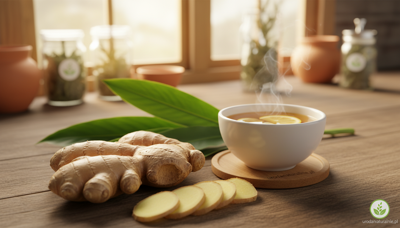 imbir na skórę i odporność